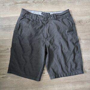 O'neill men's casual grey patterned shorts size 30